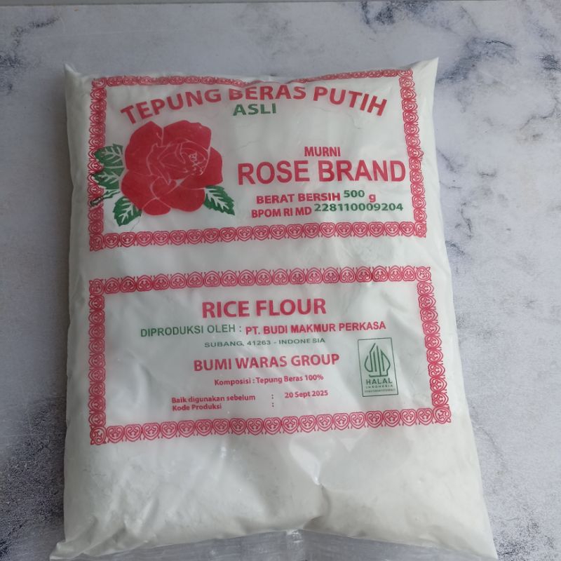 

Tepung Beras Rose Brand || Teoung Serbaguna