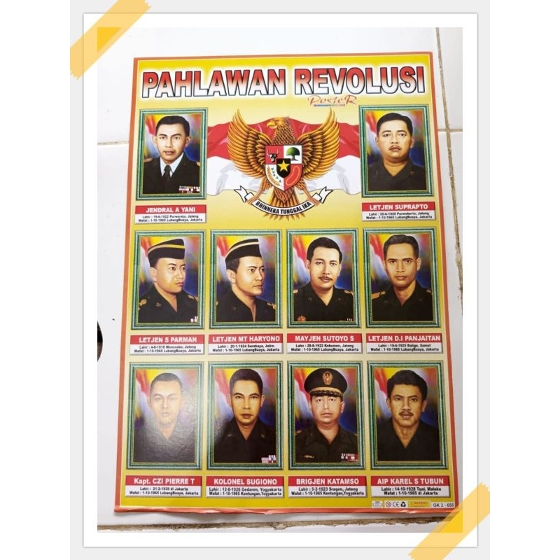 Poster Pahlawan Revolusi