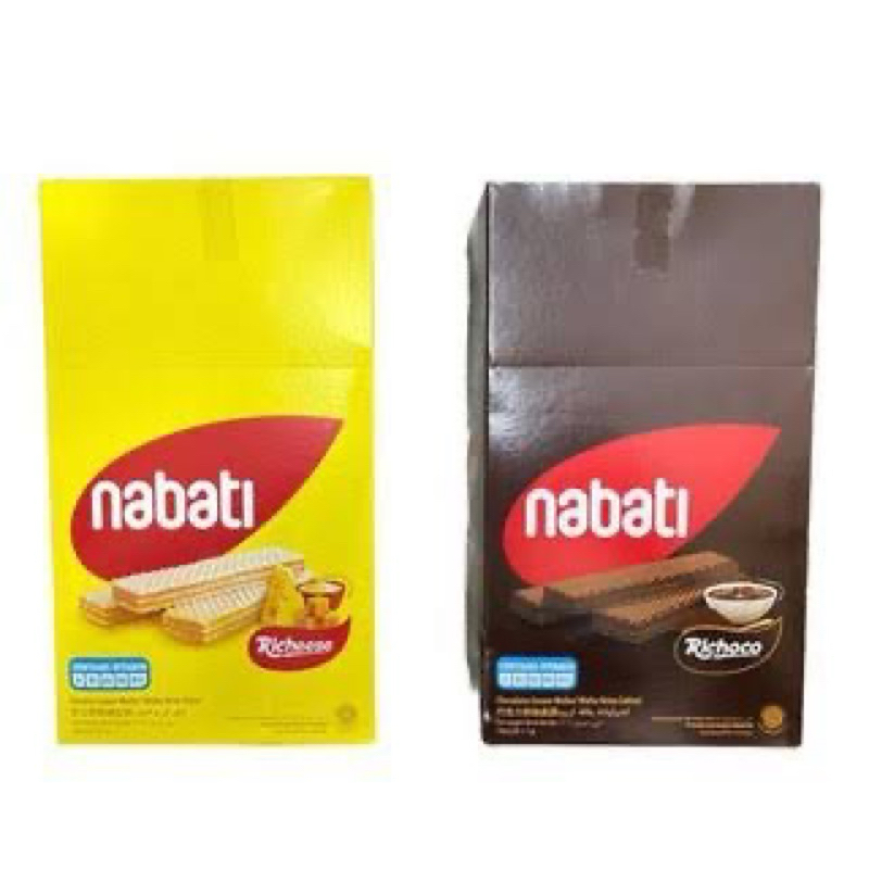 

Nabati Wafer 7gr / 1 Pack / isi 20 / Richeese Nabati