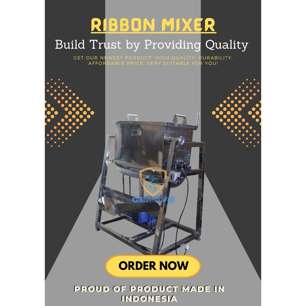 Mixer Stainless Food Grade - Mixer Adonan Kapasitas Besar