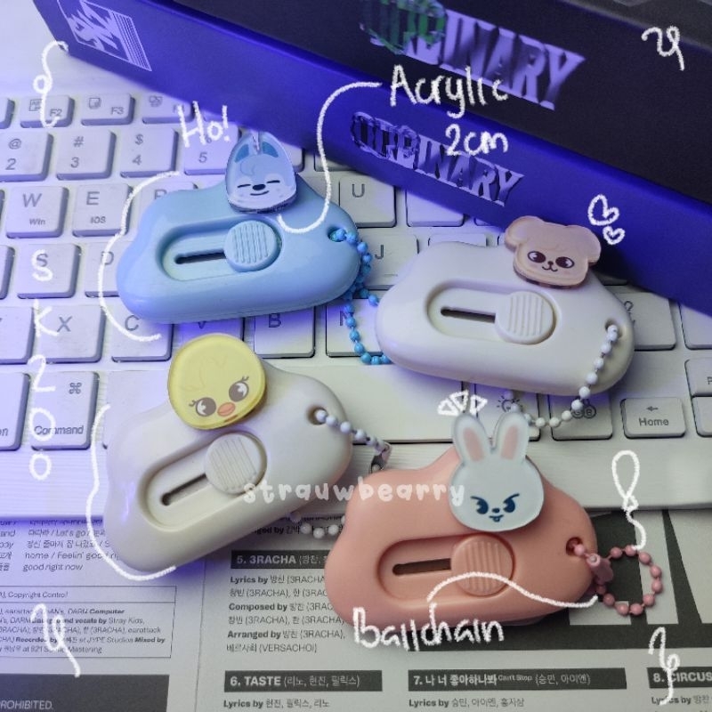 

JUAL FREEBIES/SOUVENIR CUSTOM ACRYLIC MINI CUTTER by Strawberry Sauce