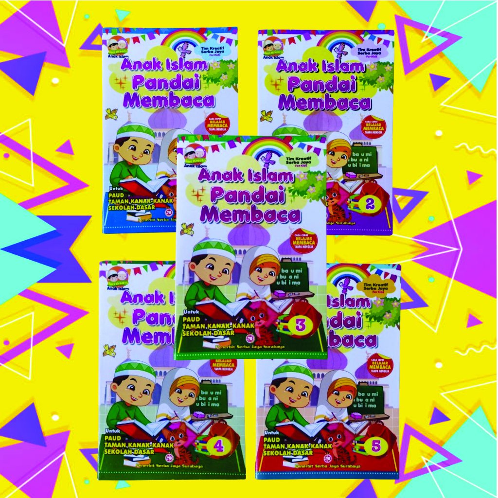 Buku Anak Islam Seri Membaca dan Menulis