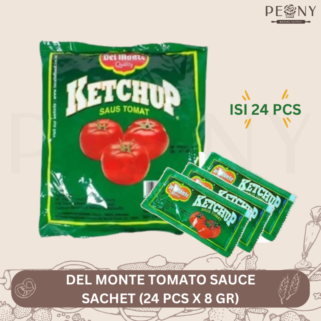 

DEL MONTE TOMATO SACHET 8 GR