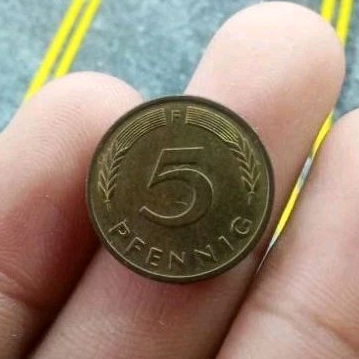 KOIN KUNO 5 PENNING GERMANY 1981