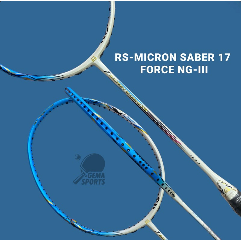 Raket Badminton RS Micron Saber 17 Force NG-III