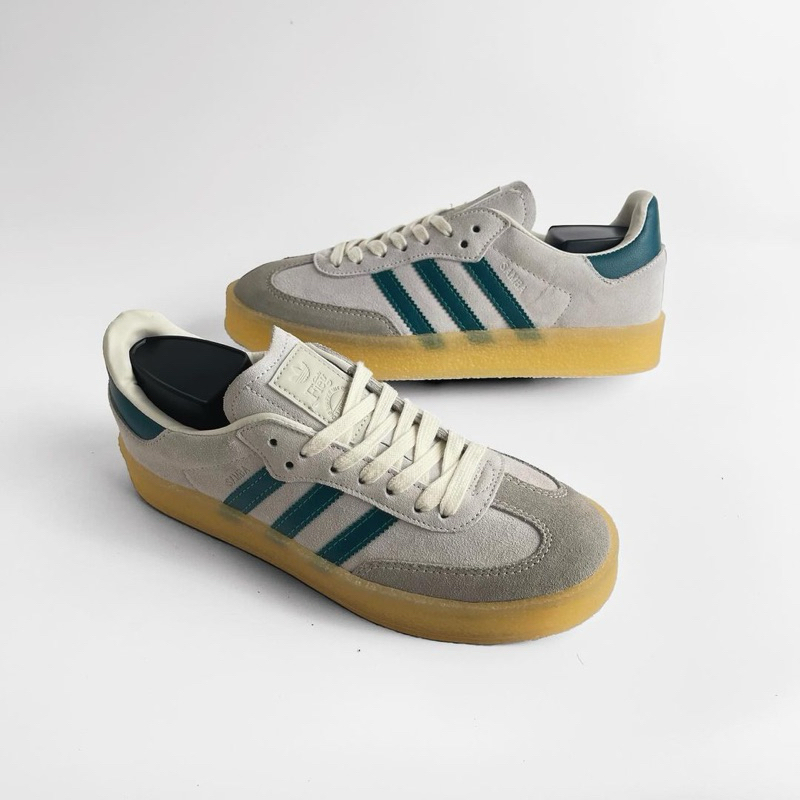Adidas Samba Kith Clark Ronnie Fieg Chalk Green (45)