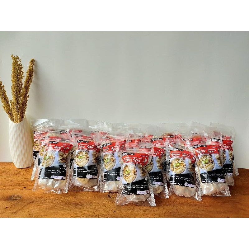 

[Paket Bundling] 5 BUNGKUS BASO ACI PAKET EKONOMIS || BOCI AYAM SUWIR PEDAS