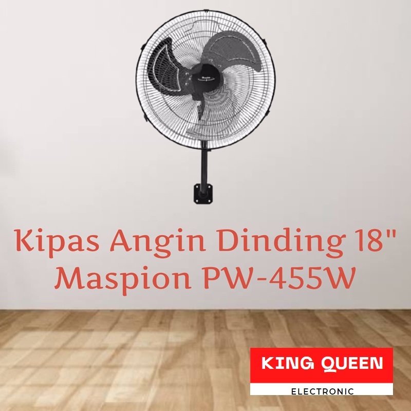 Kipas Angin Dinding 18" Maspion PW - 455 W