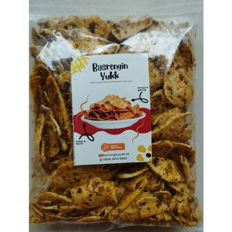 

BASRENG CRISPY XTRA PEDAS DAUN JERUK ½ Kg