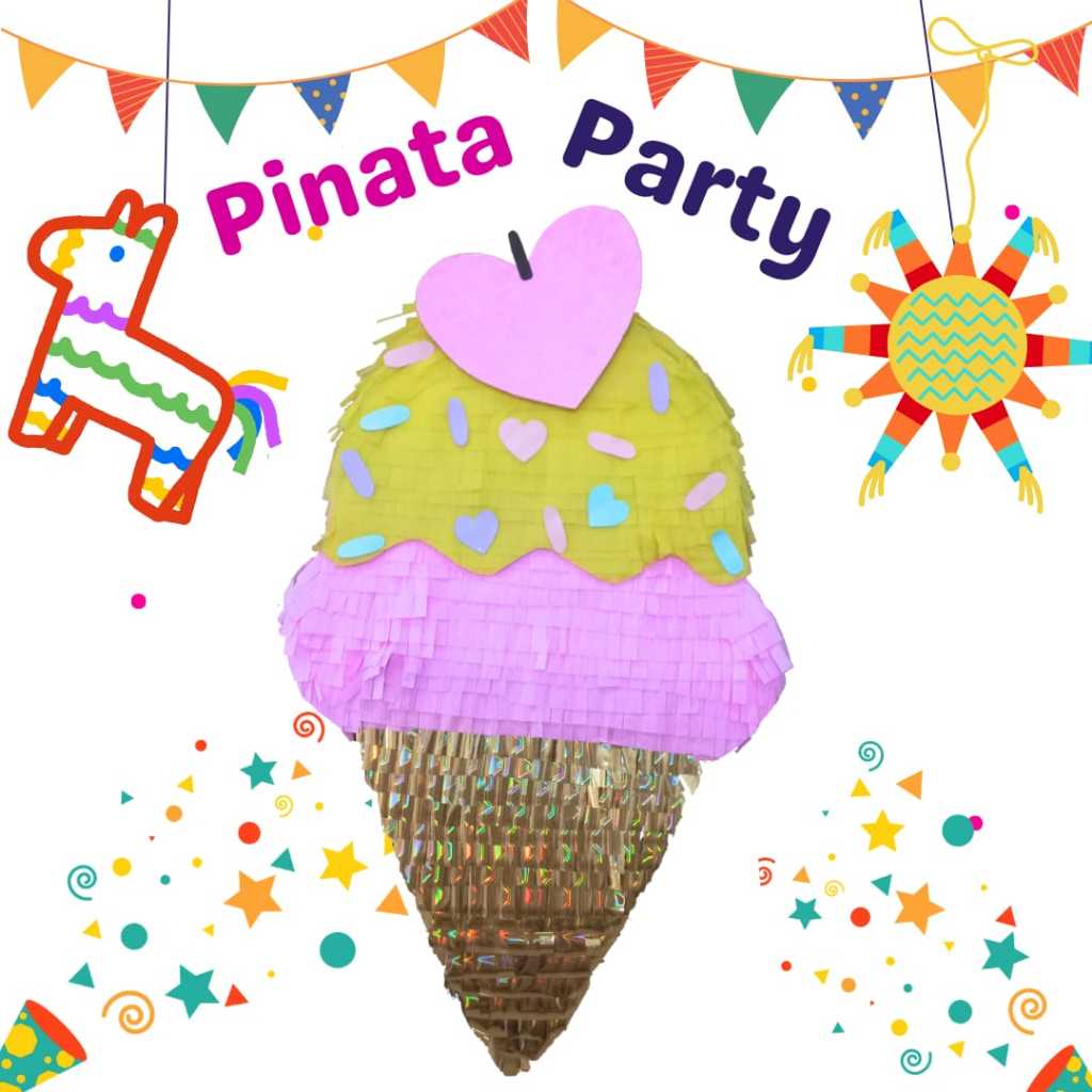 PINATA PUKUL 2D ICE CREAM