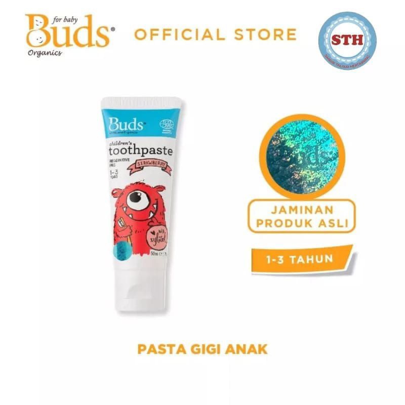 BUDS ORGANICS CHILDREN'S TOOTHPASTE