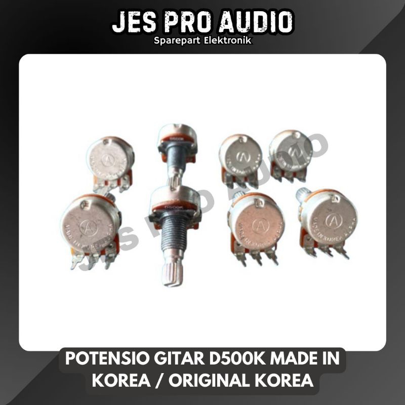 POTENSIO GITAR D500K MADE IN KOREA / ORIGINAL KOREA