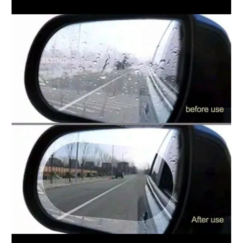 Stiker kaca spion embun dan air hujan mobil grand vitara