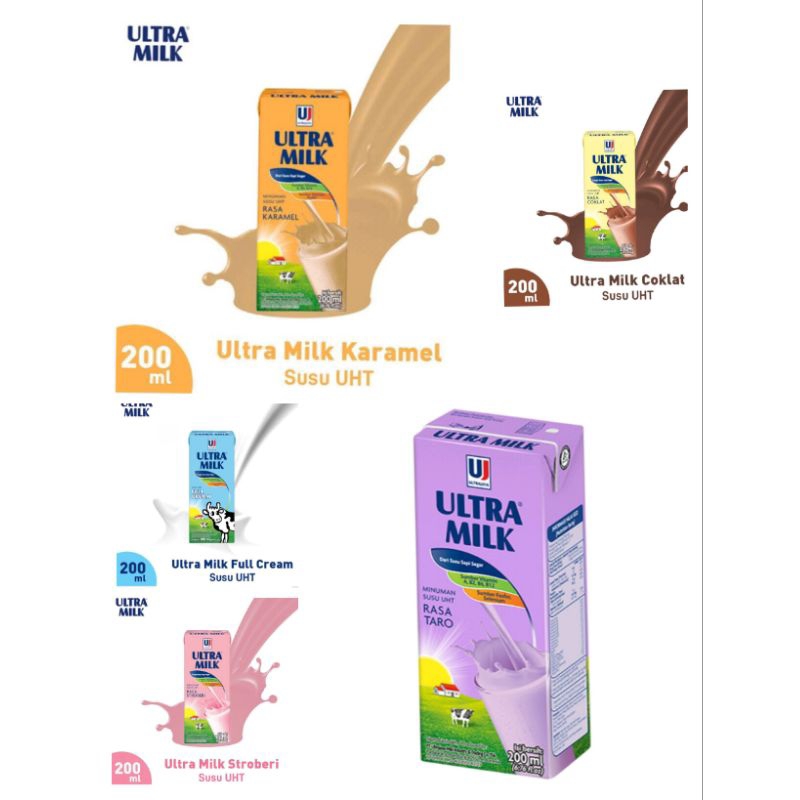

ULTRA MILK Susu UHT 200 ml