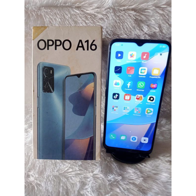 JUAL HP SECOND OPPO A16 RAM 4/64