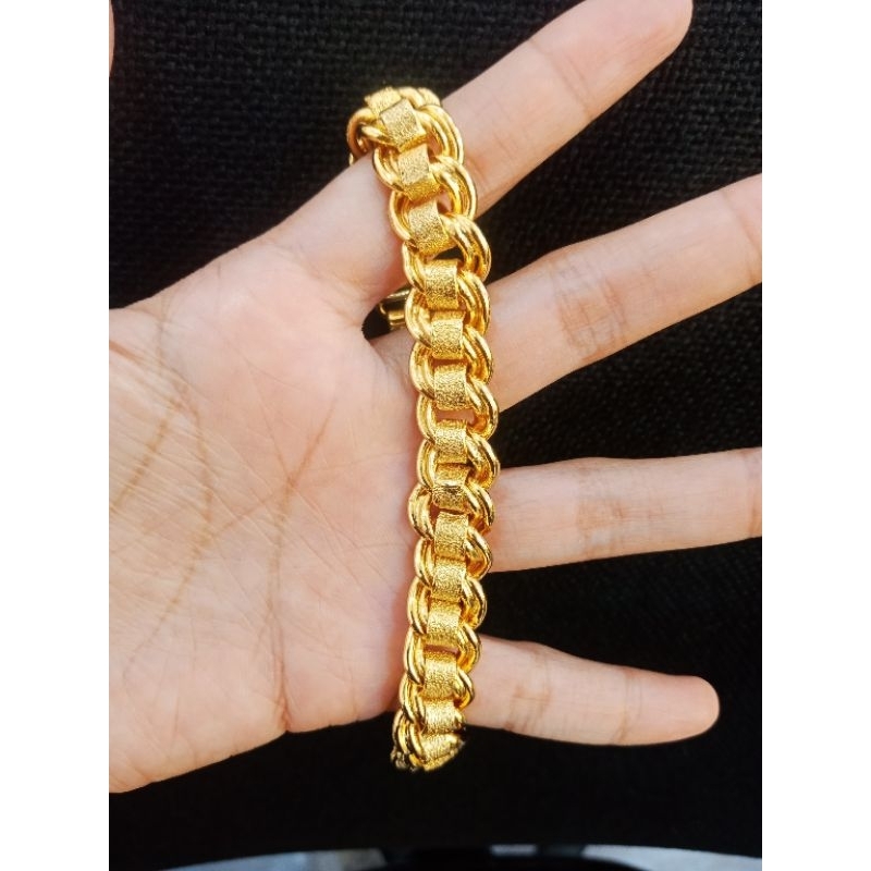 Gelang coco kendi bahan lapis mas penang 20 mayam