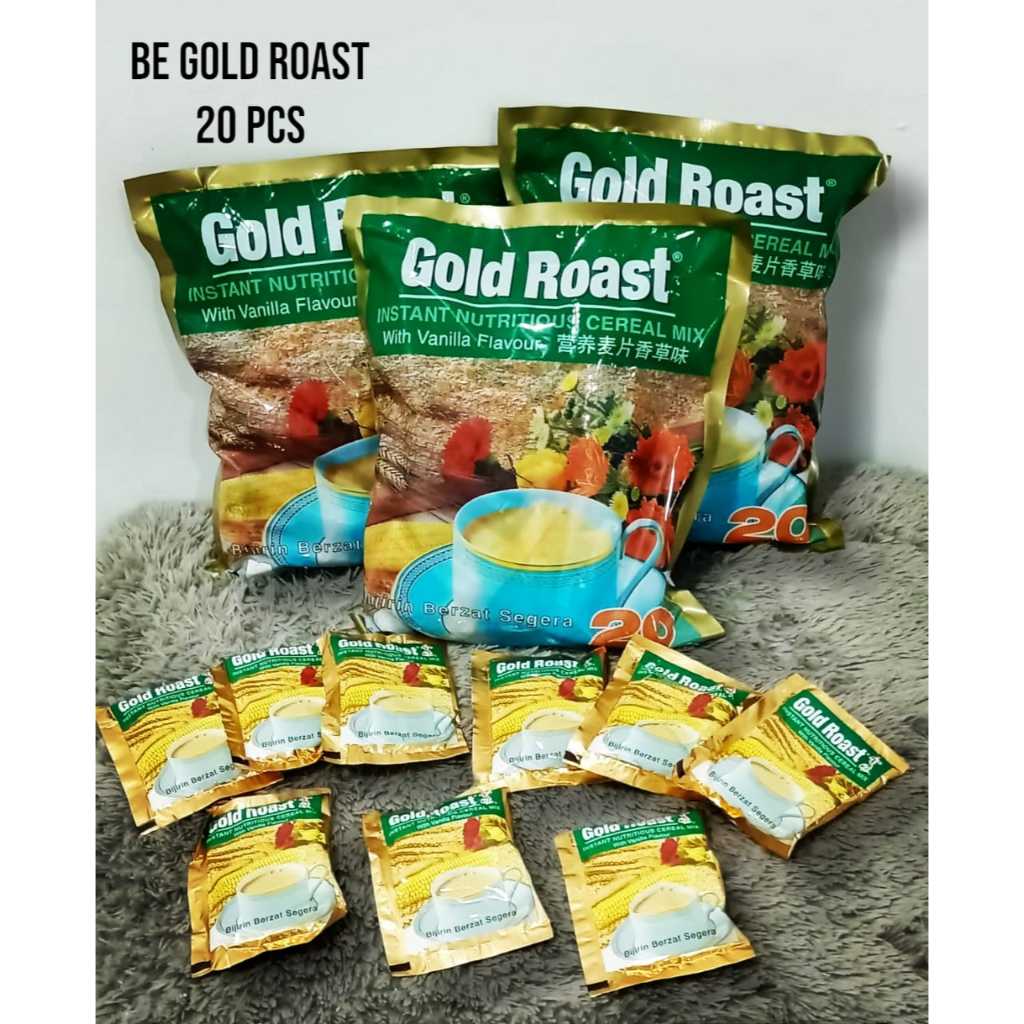 

:Be Gold Roast, sereal bernutrisi dengan rasa Vanila