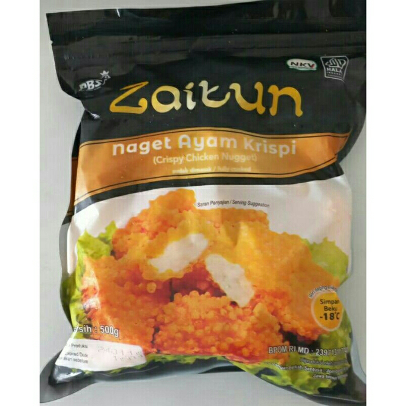 

Zaitun Naget Ayam Crispy Termurah / Zaitun Nugget Ayam Crispy