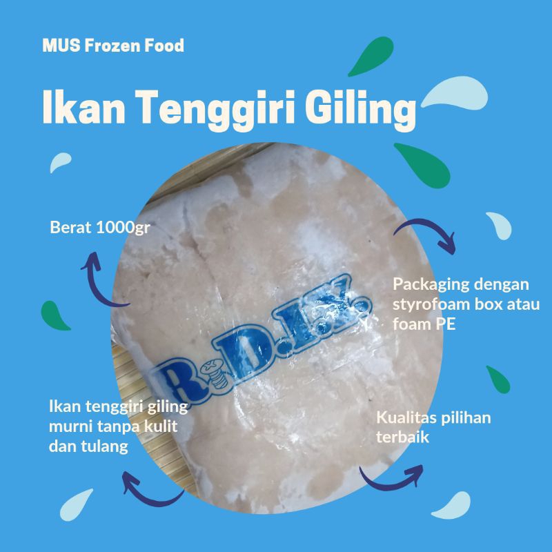 

Ikan Tenggiri Giling