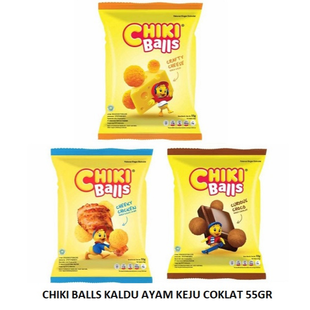 

Chiki Balls Kaldu Ayam Keju Coklat 55gr