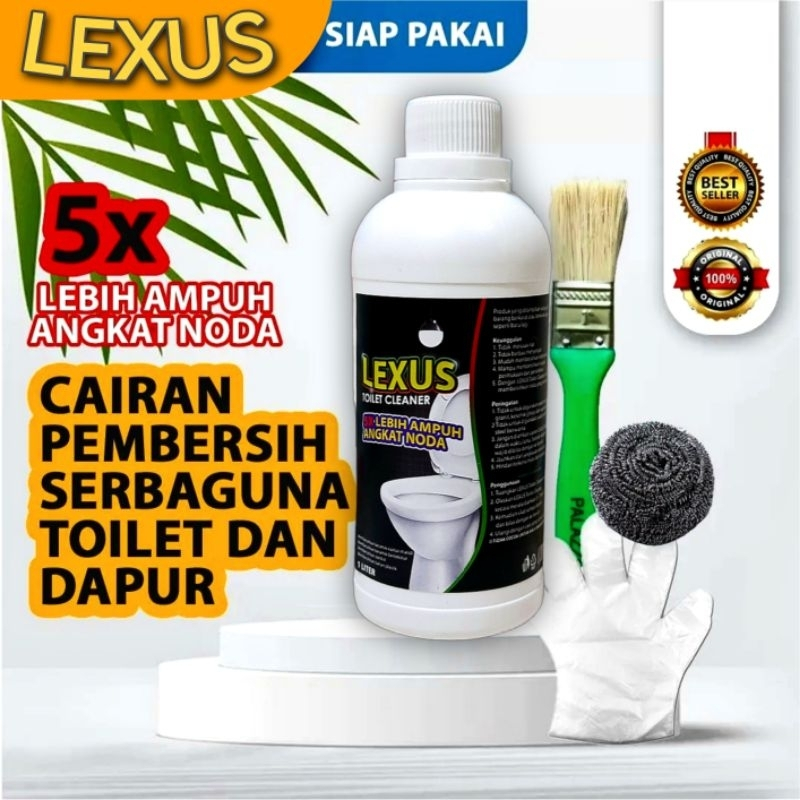 Lexus Cleaner 500ml Cairan Pembersih Kerak Noda Kamarmandi Toilet & Dapur