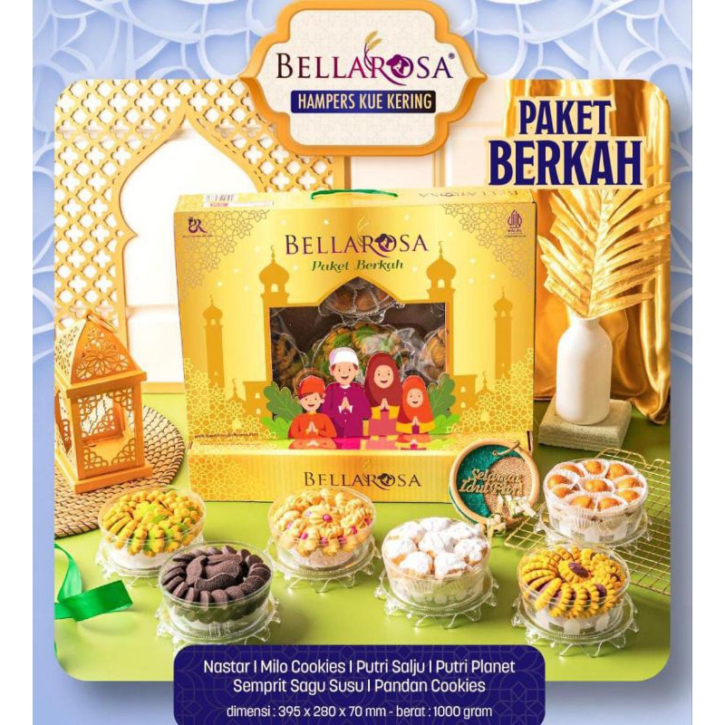 

Bellarosa Paket Berkah Kue Lebaran