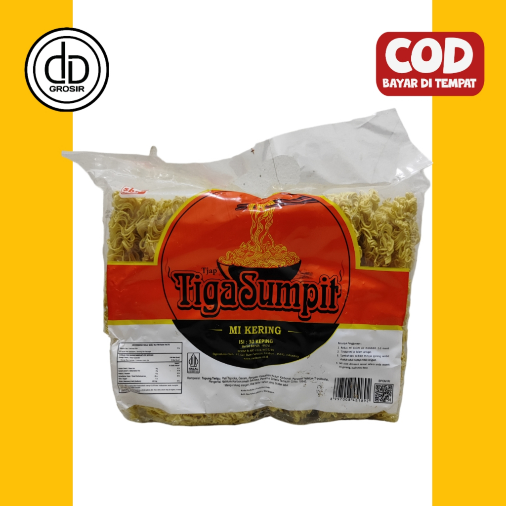 

mie telur cap tiga sumpit isi 30 pcs mie telur mentah mie telur ngembang mie telur seblak