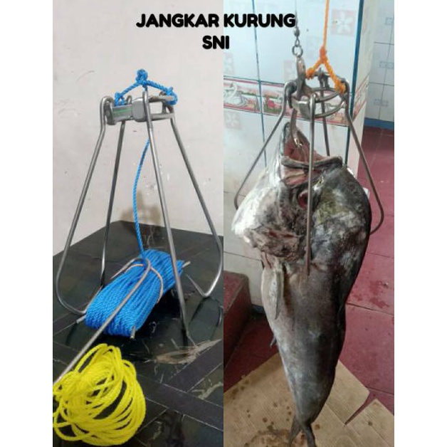 Kemasan Baru JANGKAR IKAN JANGKAR KURUNG SNI SIAP PAKAI 38