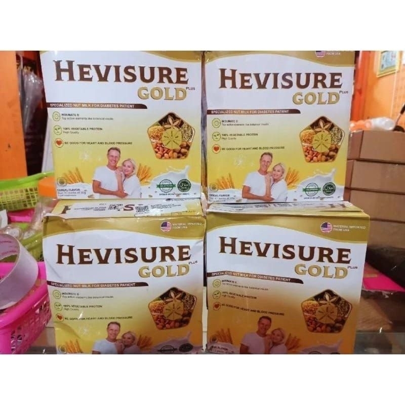 

2 BOX HEVISURE GOLD MILK 100% ASLI ORIGINAL UNTUK ATASI SAKIT DIABETES