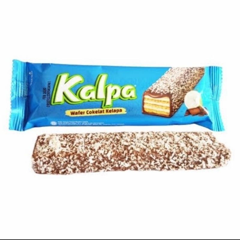 

KALPA Wafer Coklat Kelapa 1 box isi 12 pcs