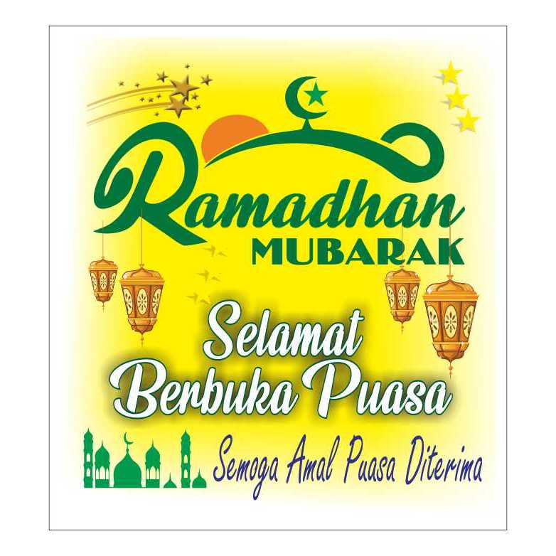 

Stiker Buka Puasa B. bentuk kotak 6 x 5cm. Rp.150/pcs. Minimal order 100pcs. Cocok ditempel di box,dus,mica.stroafom,gelas plastik,dll