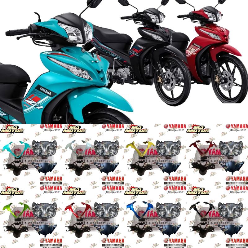 COVER BATOK DEPAN BELAKANG SET JUPITER Z1 1DY ORIGINAL YAMAHA