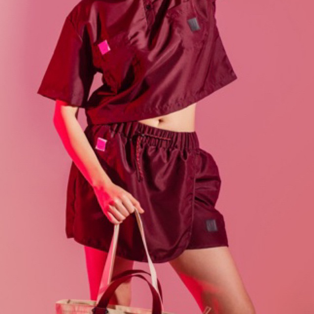 PERSIS X TAKA - BUGGY SHORT BASIC - MAROON