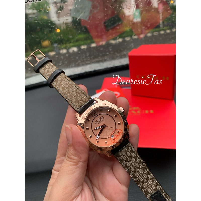 Co Jam Tangan Wanita branded import warna rosegold