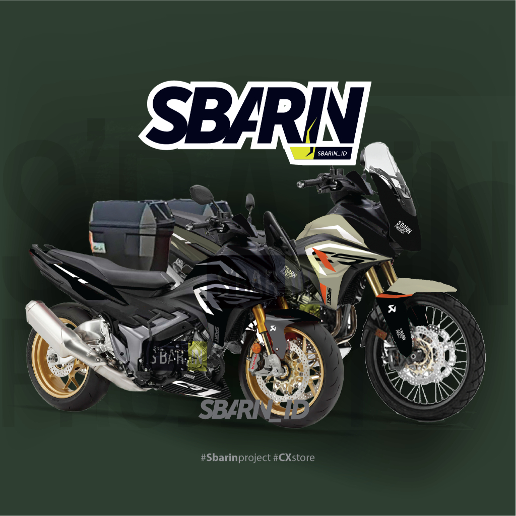 Decal Honda CS1 - Line 02 I Sbarin Project