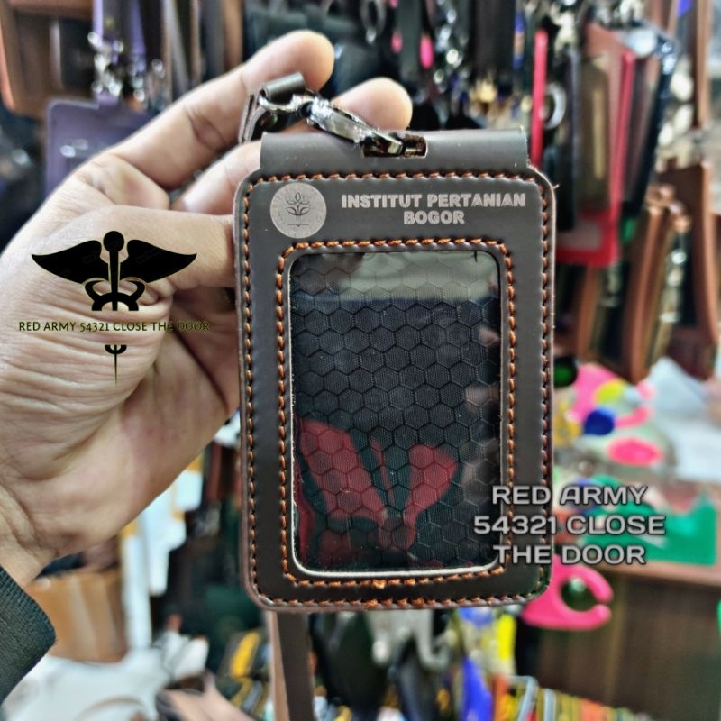 

Holder ID Card Tali Lanyard Name Tag Lipat Logo IPB INSTITUT PERTANIAN BOGOR