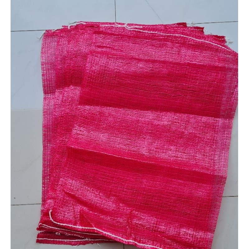 10pcs brongsong bungkus waring sayur cabai bawang buah klengkeng 50x75cm baru