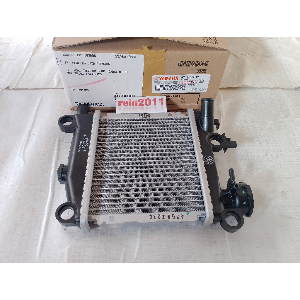 RADIATOR XEON RC XEON GT 125 ASLI ORI YAMAHA 1PN E2460 00