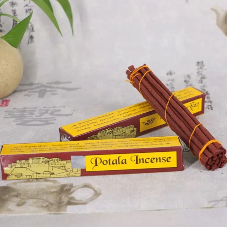 ART O34W dupa tibet potala incense
