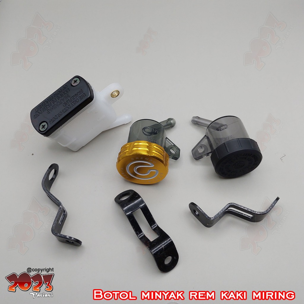 botol minyak rem motor/tabung minyak motor/wadah minyak rem motor/tempat minyak rem/tutup minyak rem
