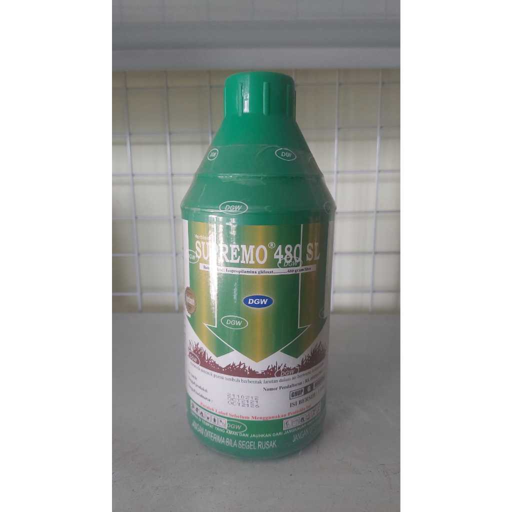 Herbisida Supremo 480SL 1L Racun Rumput Sistemik