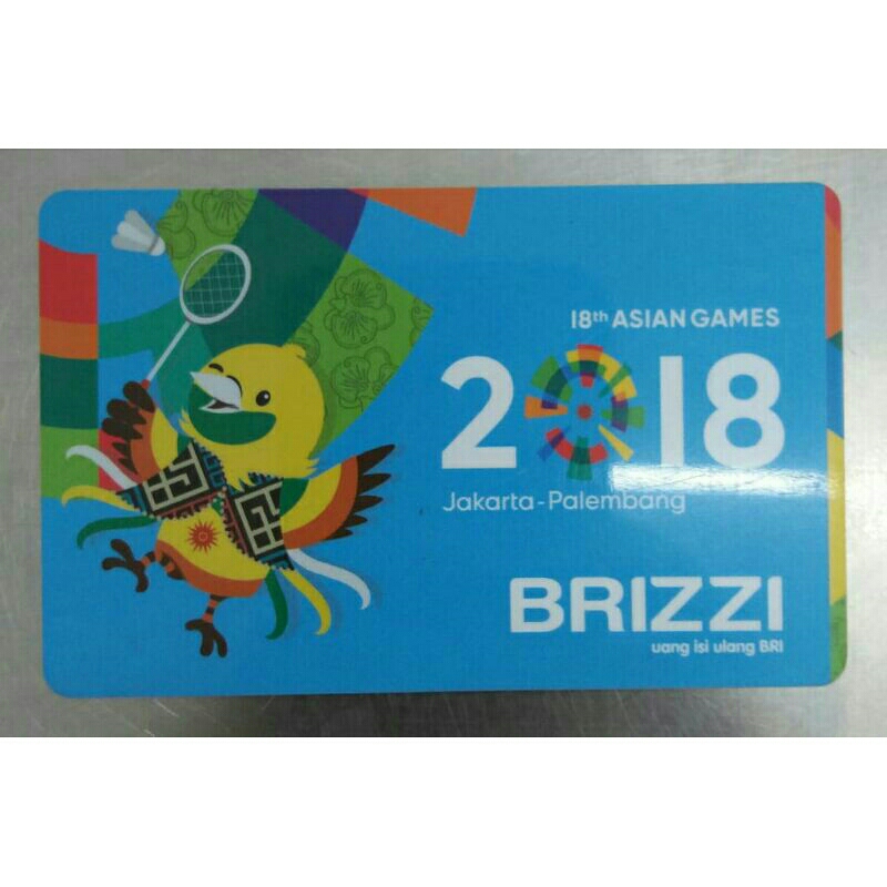 Kartu BRIZZI - BRI - Limited Edition - Saldo 0 - Original - Support NFC - E Money - E Toll - E Walle