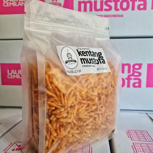 

Pondok Aren Kentang Mustofa 500gr / Kentang Goreng / Kentang Kering / Kentang Mustofa 500 gram