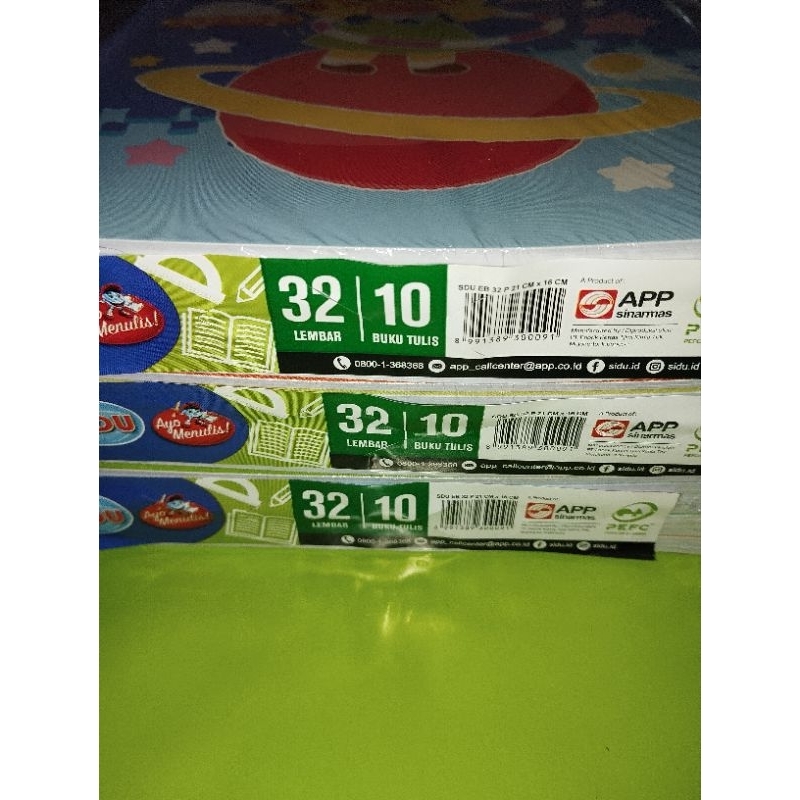 

buku tulis Sidu 32