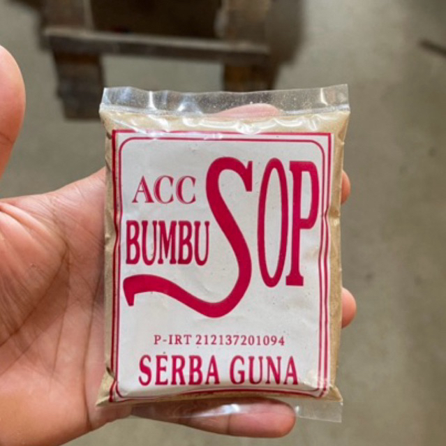 

Acc bumbu SOP serbaguna - 50gram