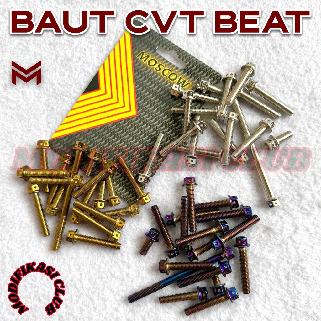 BAUT PROBOLT CVT HONDA BEAT ISI 17 BIJI BISA SCOOPY KARBU SCOOPY FI VARIO 110 SPACY F1 KARBU STENLIS