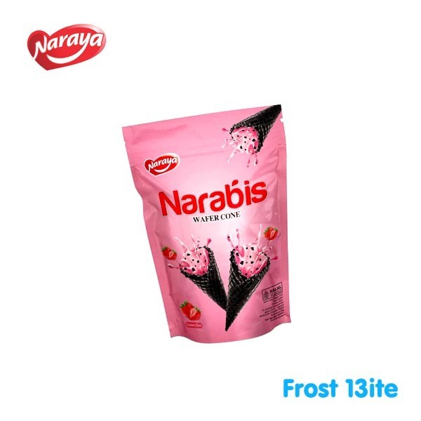 

NARAYA NARABIS WAFER CONE Strawberry Chocolate 80g