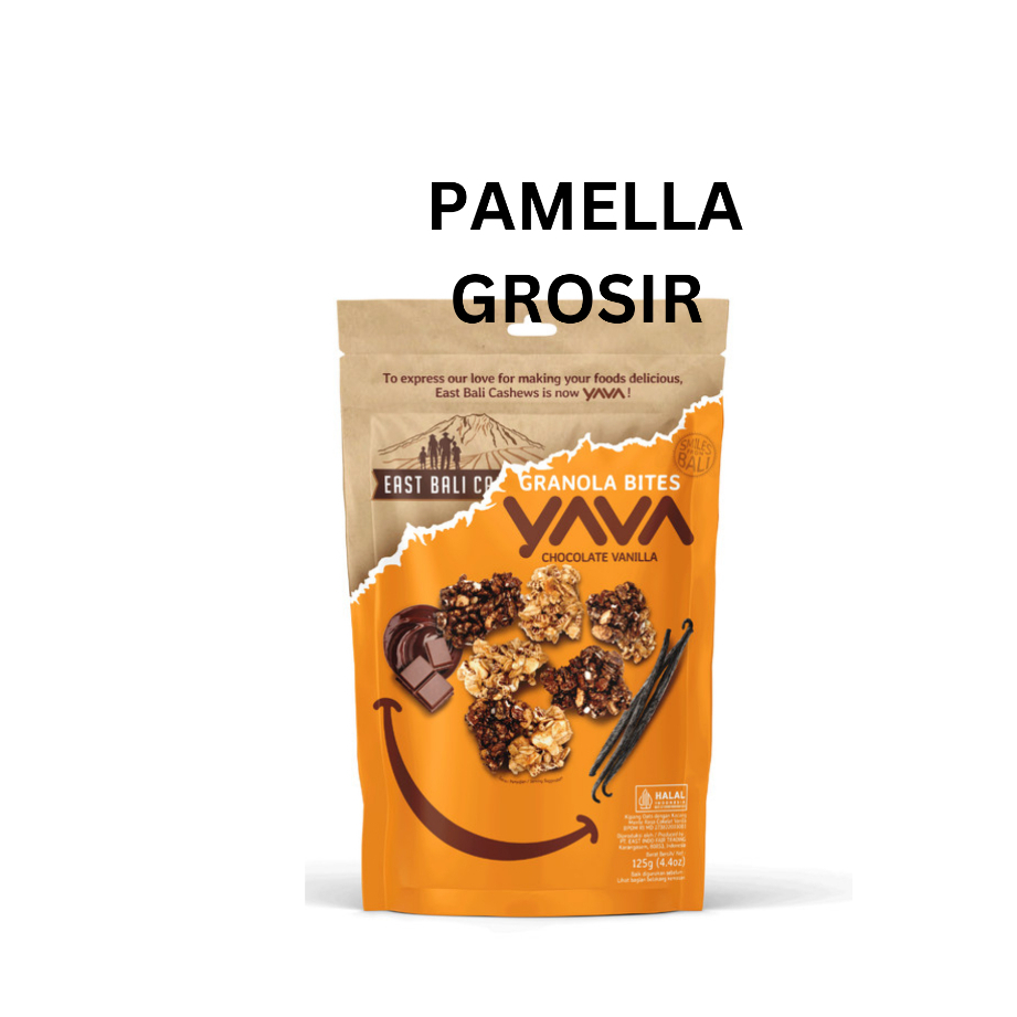 

East Bali Cashews - Yava - Granola Bites Chocolate Vanilla 125gr