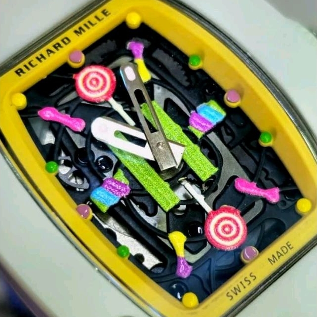 Jam tangan Automatic Swiss RM 07-01 Lady Bon Lolipop Candy fullset