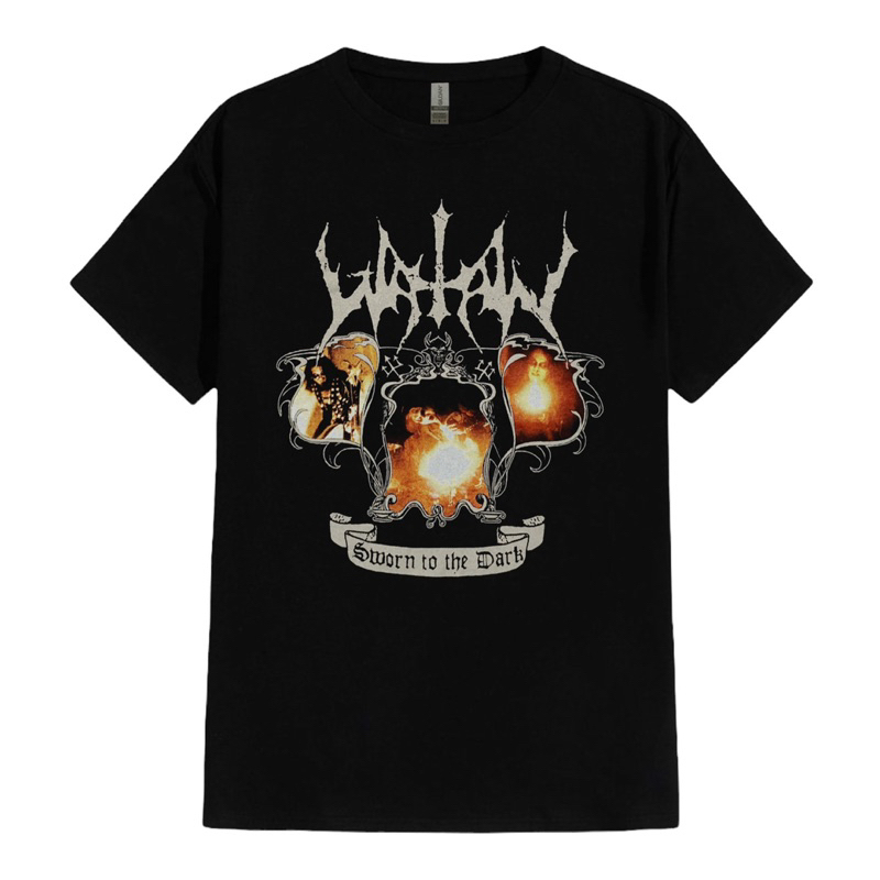 T-SHIRT / KAOS BAND OFFICIAL WATAIN - SWORN TO THE DARK